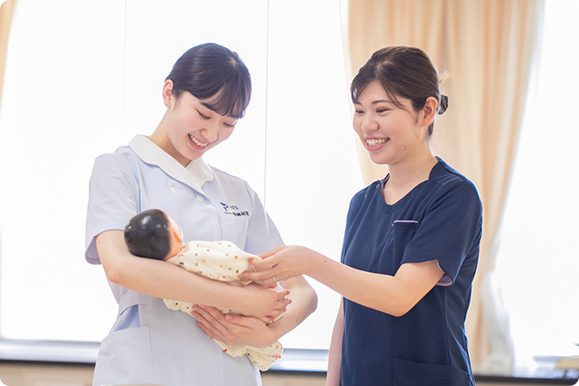 看護学科　野崎　結菜さん　福岡県立武蔵台高等学校