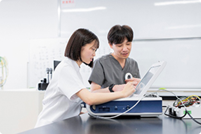 医療技術学科　臨床工学コース　小野　琉奈さん　宮崎県立延岡星雲高等学校出身