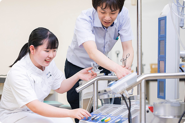 医療技術学科　臨床工学コース　三浦　来心さん　長崎県立長崎東高等学校出身
