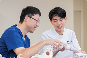 理学療法学科　　川原　大佳さん　　興南高等学校出身