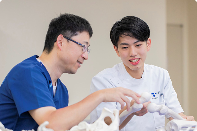 理学療法学科　　川原　大佳さん　　興南高等学校出身